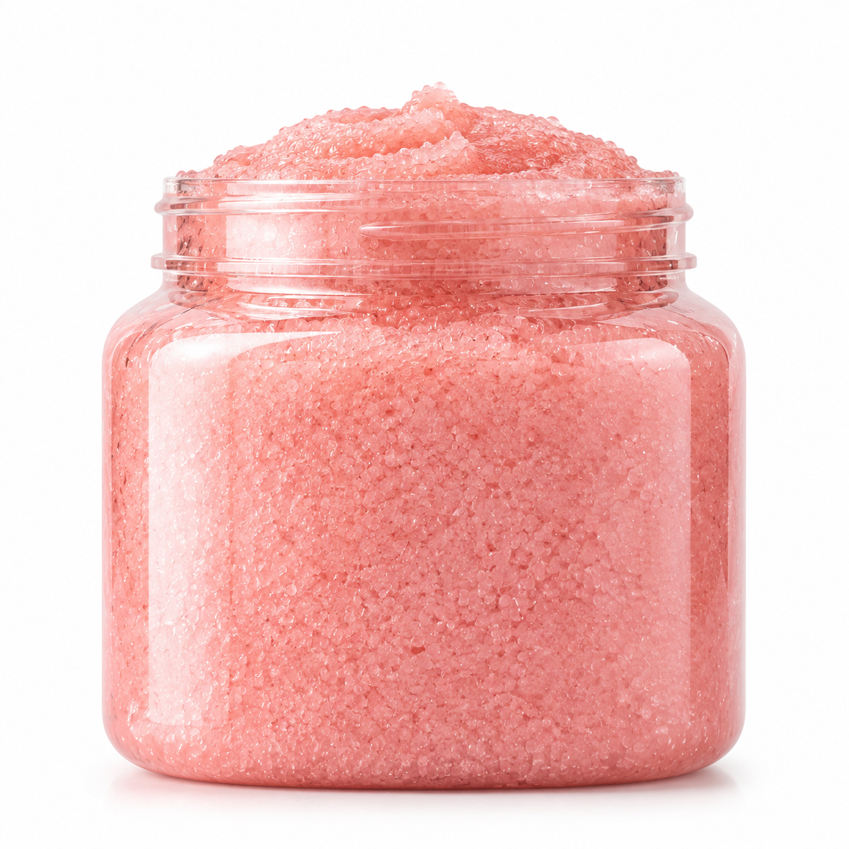 Pink Hibiscus Body Scrub — Gentle Exfoliating & Hydrating Body Scrub with Hibiscus Extract, Shea Butter & Vitamin E